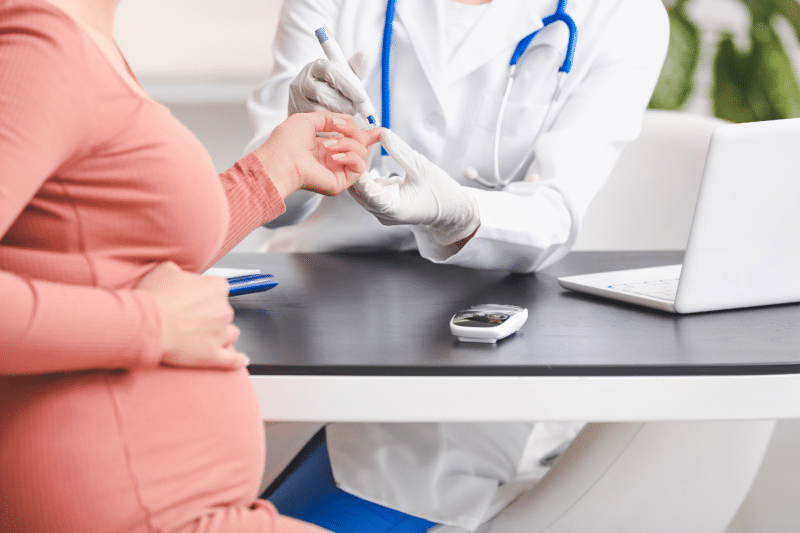 Midwife testing for diabetes