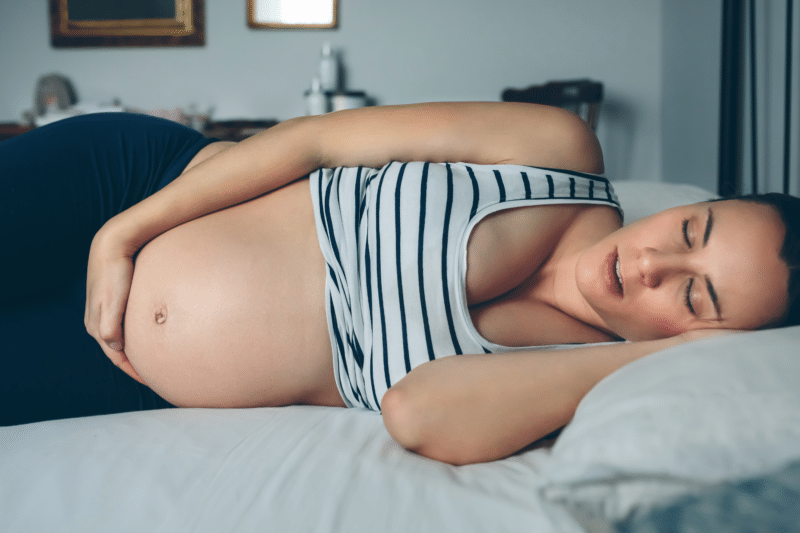 Pregnant - Antenatal ward - Snoring